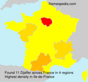 Surname Djaffer in France Surname Djaffer in France