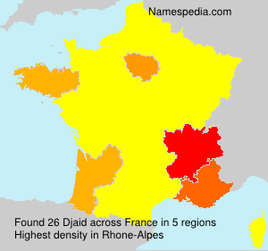 Surname Djaid in France Surname Djaid in France