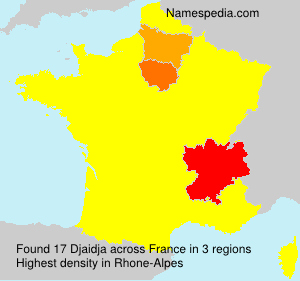 Surname Djaidja in France Surname Djaidja in France