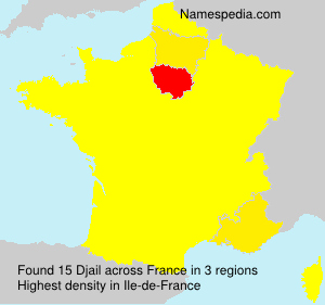 Surname Djail in France Surname Djail in France