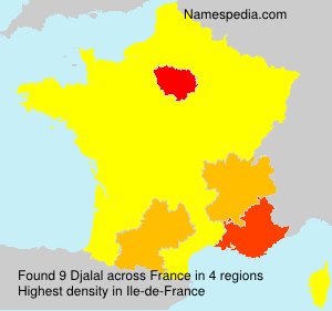 Surname Djalal in France