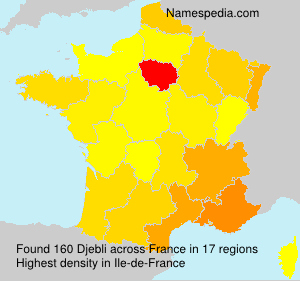 Surname Djebli in France Surname Djebli in France