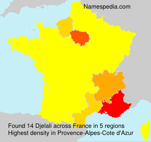Surname Djelali in France