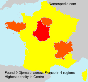 Surname Djemaiel in France Surname Djemaiel in France