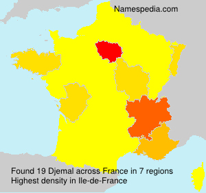 Surname Djemal in France Surname Djemal in France