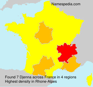 Surname Djenna in France Surname Djenna in France