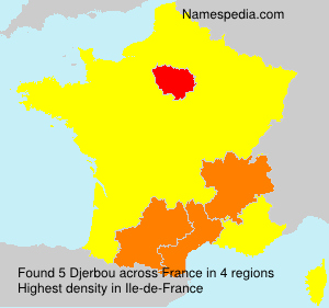 Surname Djerbou in France Surname Djerbou in France