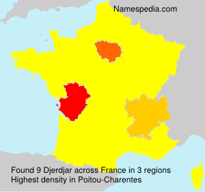 Surname Djerdjar in France Surname Djerdjar in France