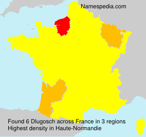 Surname Dlugosch in France