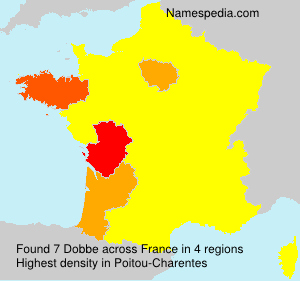 Surname Dobbe in France Surname Dobbe in France
