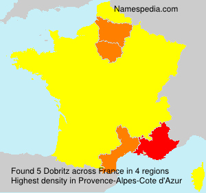 Surname Dobritz in France Surname Dobritz in France