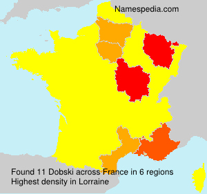 Surname Dobski in France Surname Dobski in France