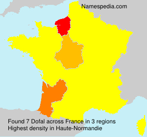Surname Dofal in France Surname Dofal in France