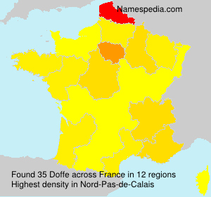 Surname Doffe in France Surname Doffe in France