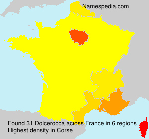 Surname Dolcerocca in France Surname Dolcerocca in France