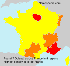 Surname Dolezal in France Surname Dolezal in France