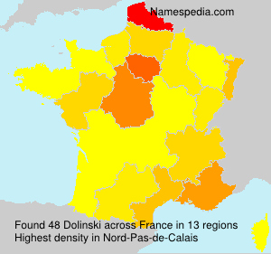 Surname Dolinski in France Surname Dolinski in France