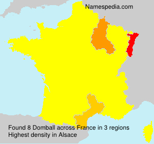 Surname Domball in France Surname Domball in France