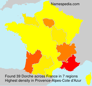 Surname Dorche in France Surname Dorche in France