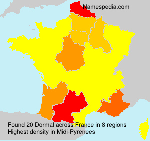 Surname Dormal in France Surname Dormal in France
