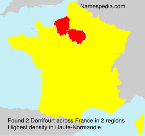 Surname Dorrifourt in France Surname Dorrifourt in France