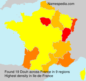 Surname Douh in France Surname Douh in France