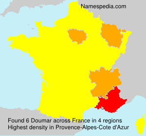 Surname Doumar in France Surname Doumar in France