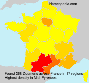 Surname Doumenc in France Surname Doumenc in France