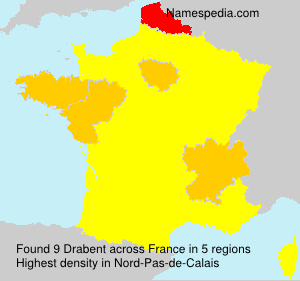 Surname Drabent in France Surname Drabent in France
