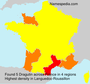 Surname Dragutin in France Surname Dragutin in France
