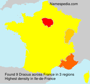 Surname Draoua in France Surname Draoua in France