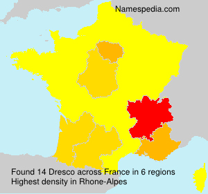 Surname Dresco in France Surname Dresco in France