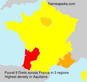 Surname Drets in France Surname Drets in France