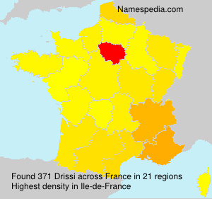 Surname Drissi in France Surname Drissi in France