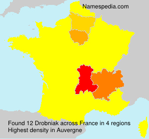 Surname Drobniak in France Surname Drobniak in France