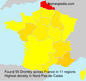 Surname Dromby in France Surname Dromby in France