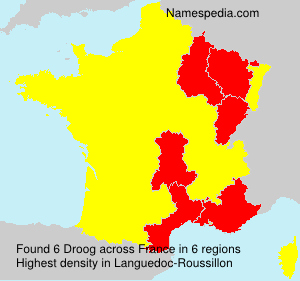 Surname Droog in France Surname Droog in France