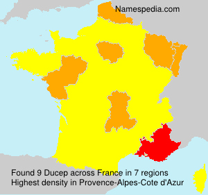 Surname Ducep in France Surname Ducep in France