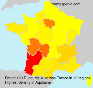 Surname Ducourtieux in France Surname Ducourtieux in France