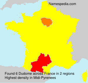 Surname Dudome in France Surname Dudome in France