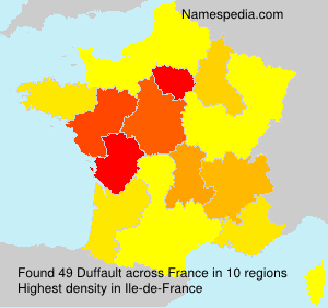 Surname Duffault in France Surname Duffault in France
