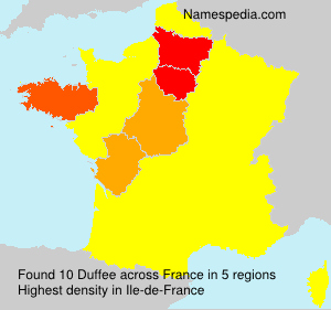 Surname Duffee in France Surname Duffee in France