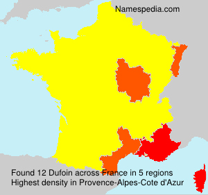 Surname Dufoin in France Surname Dufoin in France
