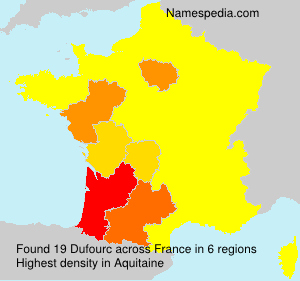 Surname Dufourc in France Surname Dufourc in France