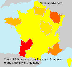 Surname Dufourq in France Surname Dufourq in France