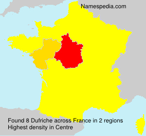 Surname Dufriche in France Surname Dufriche in France