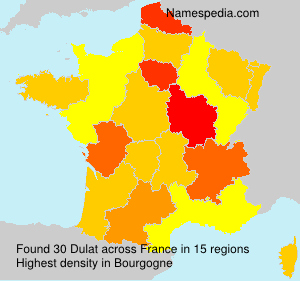 Surname Dulat in France Surname Dulat in France