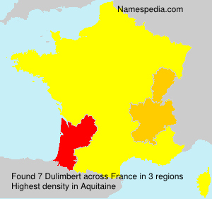 Surname Dulimbert in France Surname Dulimbert in France