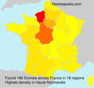 Surname Dumais in France Surname Dumais in France