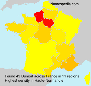 Surname Dumort in France Surname Dumort in France